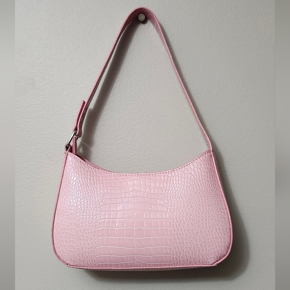 Urban Outfitters Pink Embossed Shoulder Bag